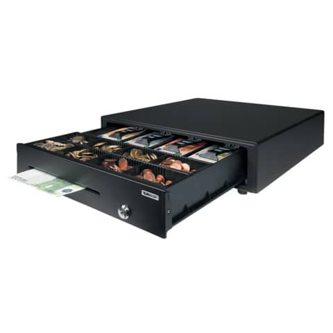 Cassetto portadenaro Safescan LD-4141 in metallo/plastica nero 132-0423